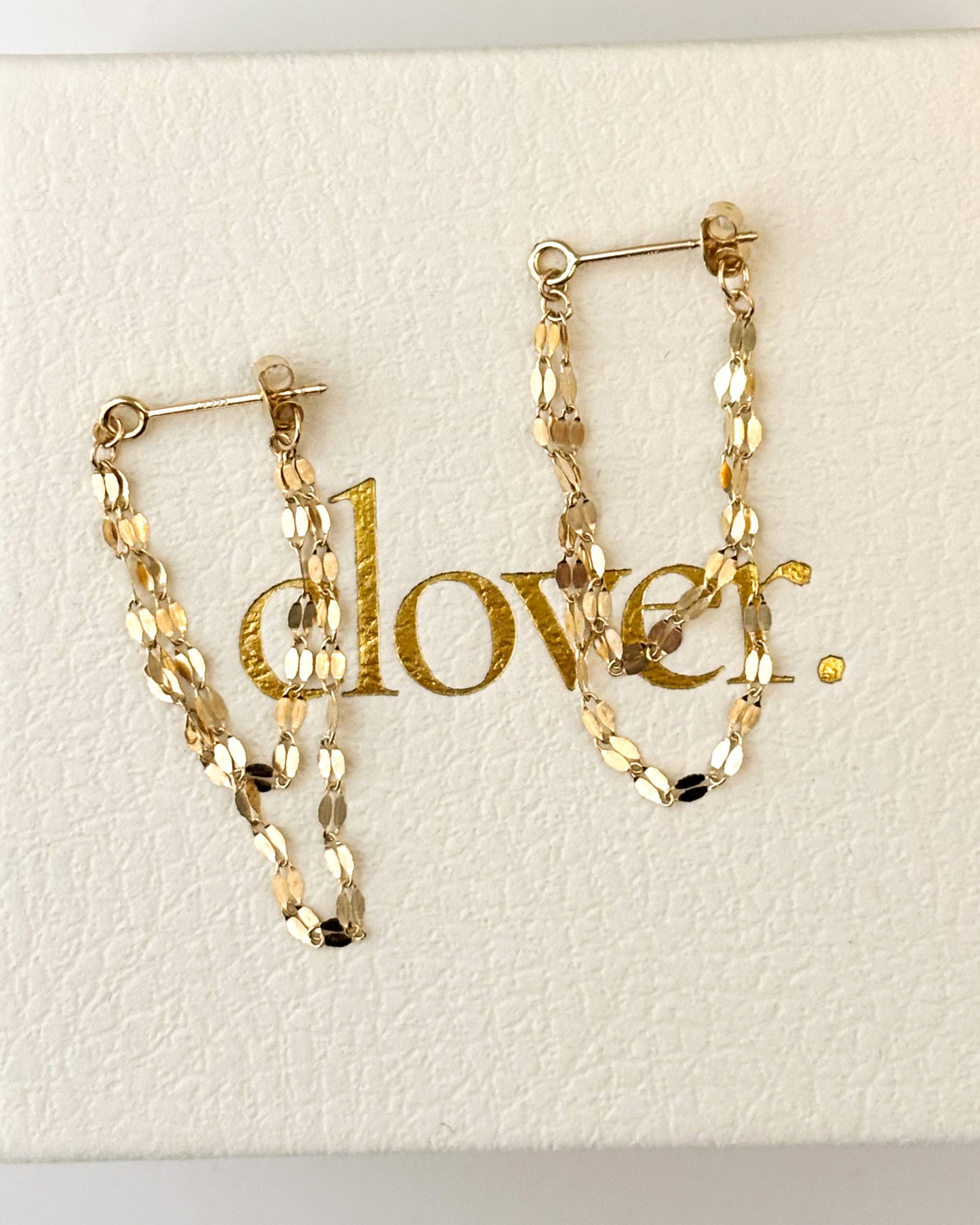 Connection Drop Earrings