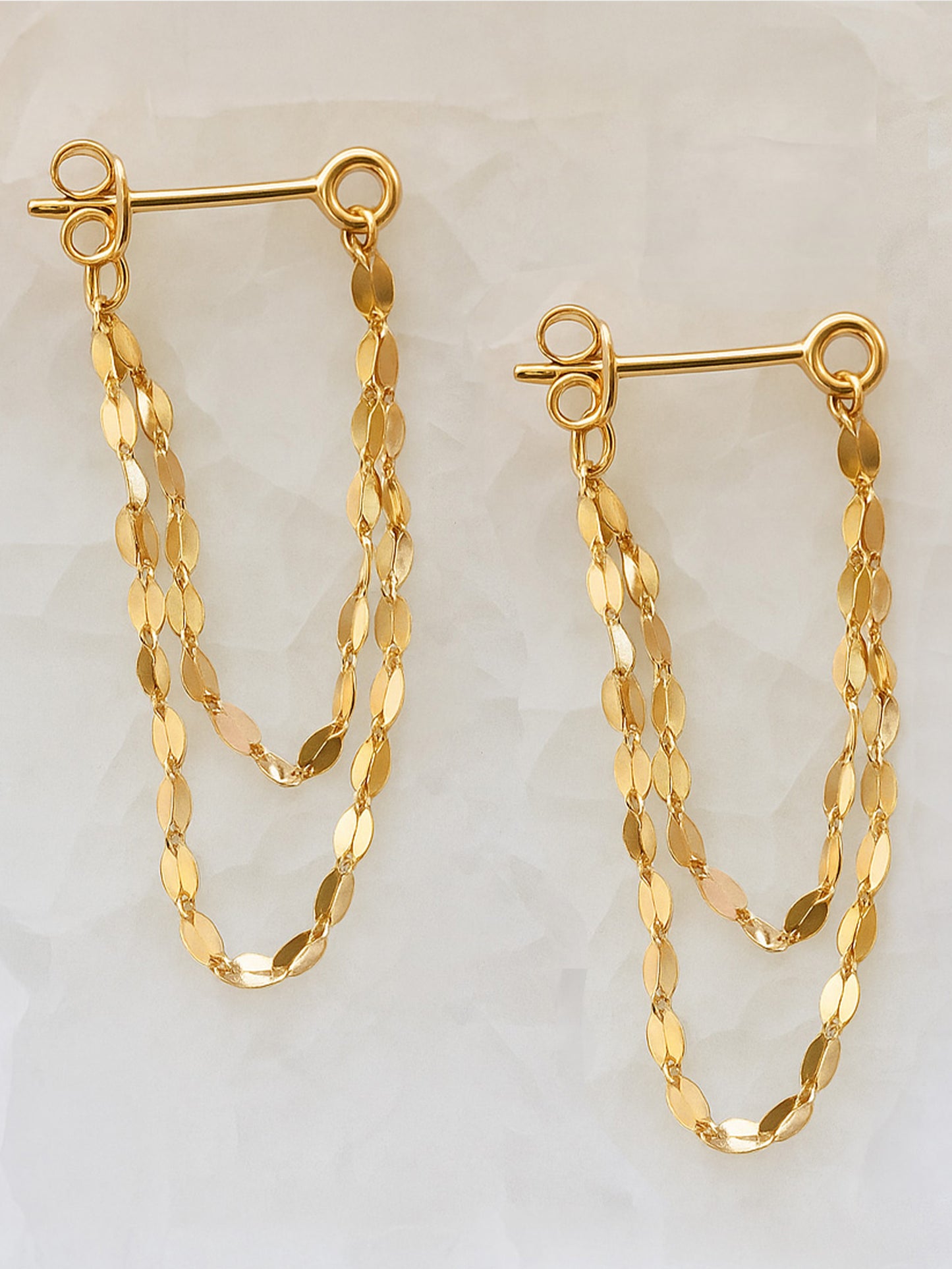 Connection Drop Earrings