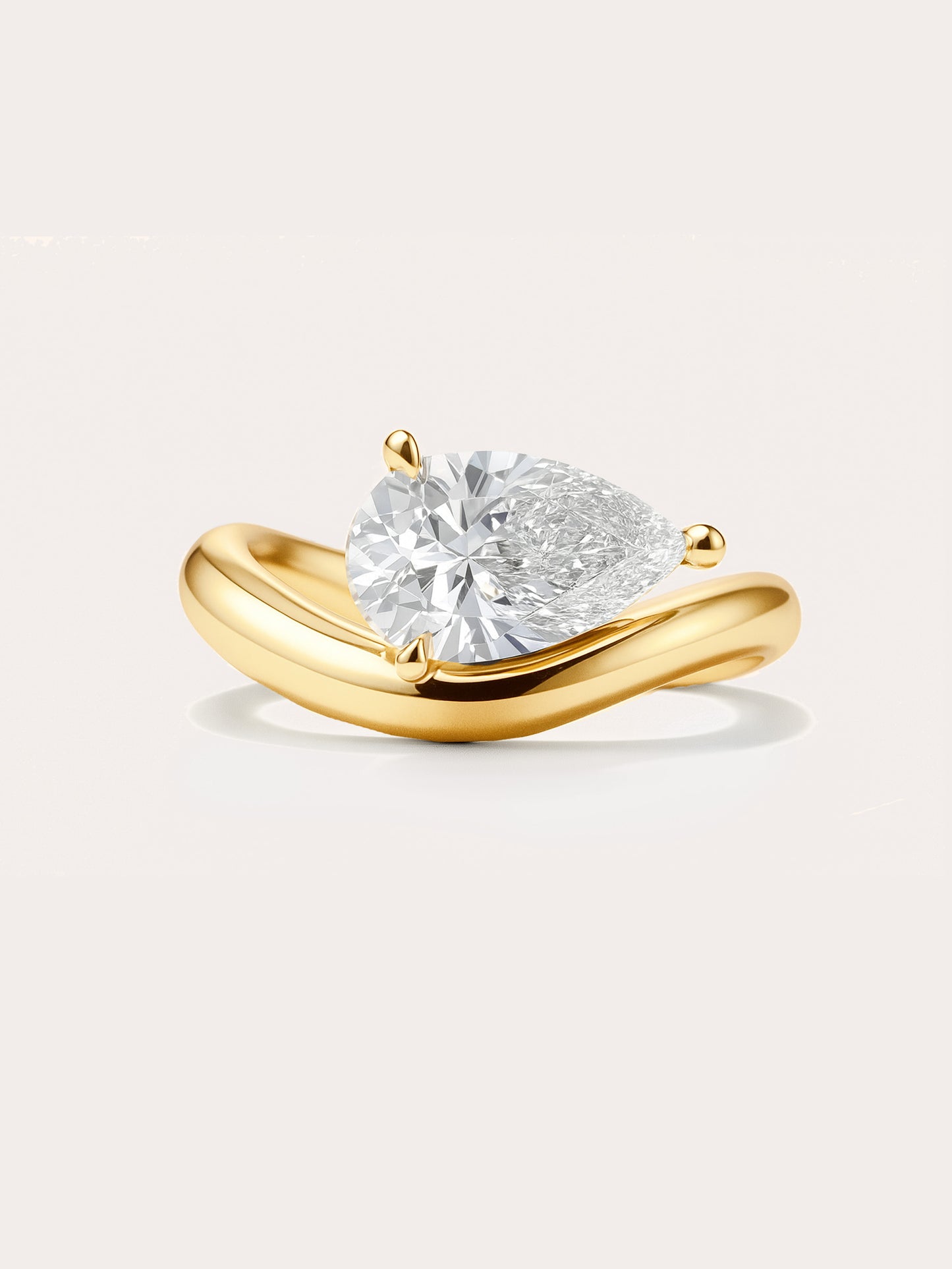 Pear Drop Ring