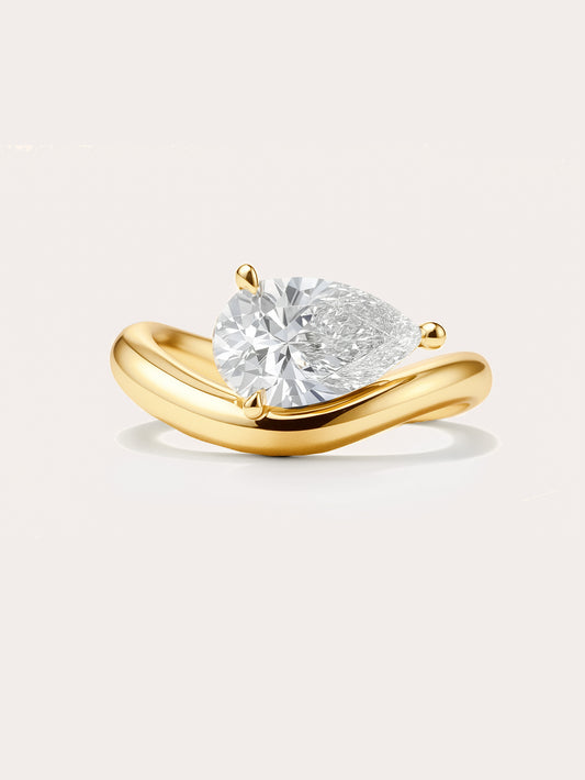 Pear Drop Ring