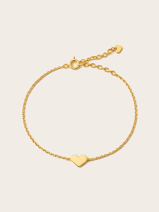 Heart Lead Bracelet