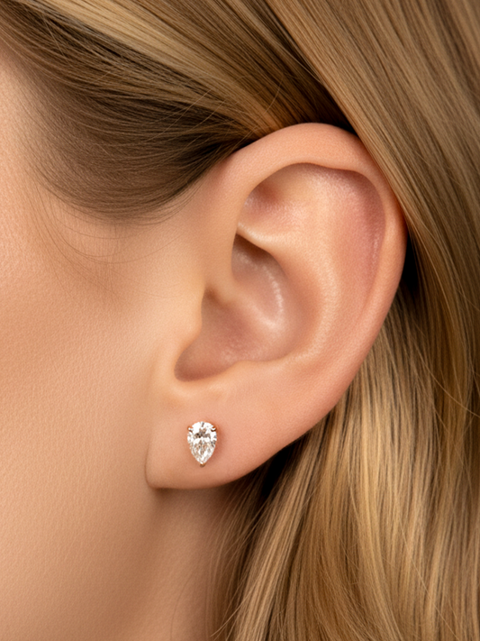 Marquise Eye Studs