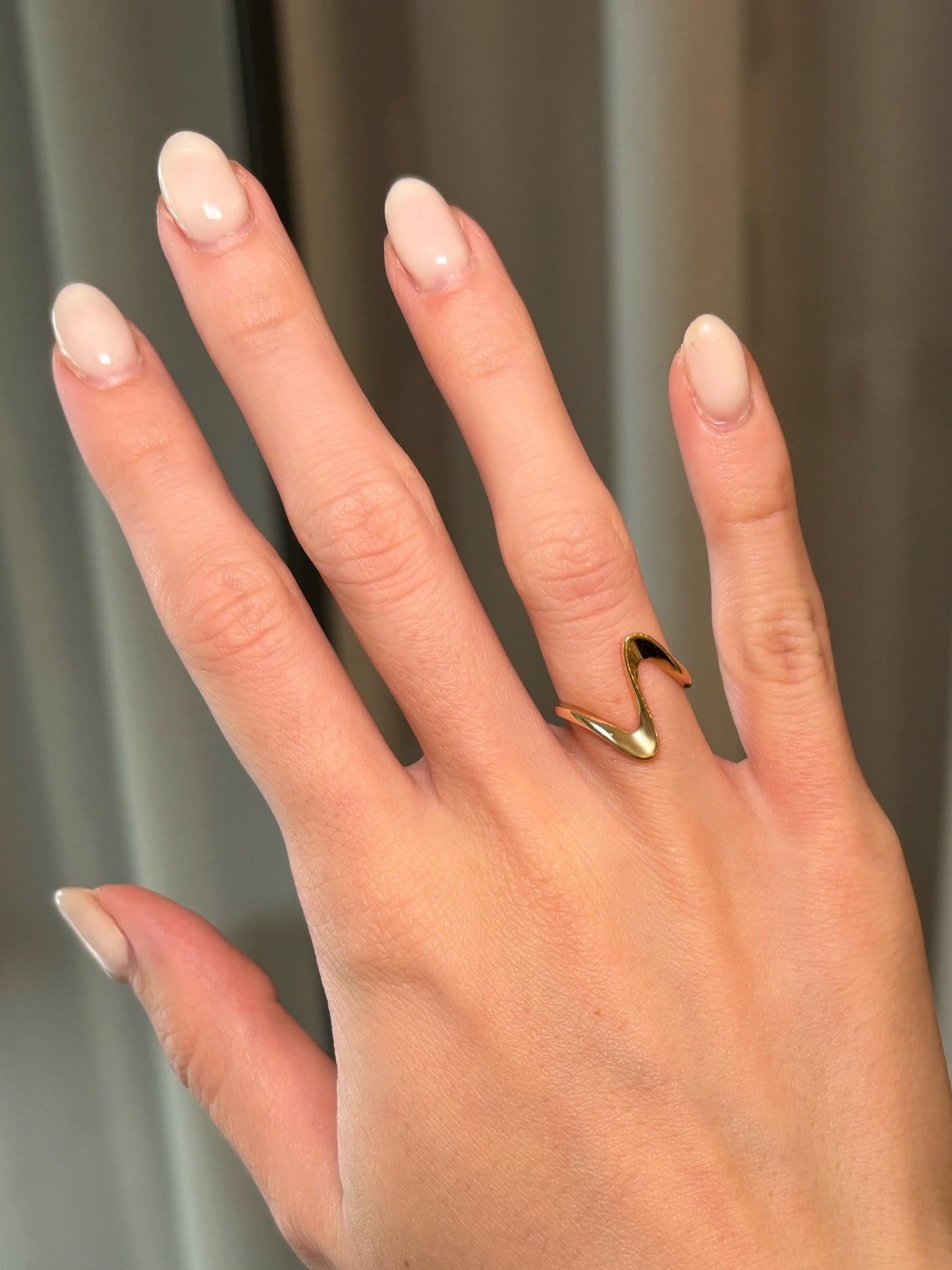 Wave of Faith Ring