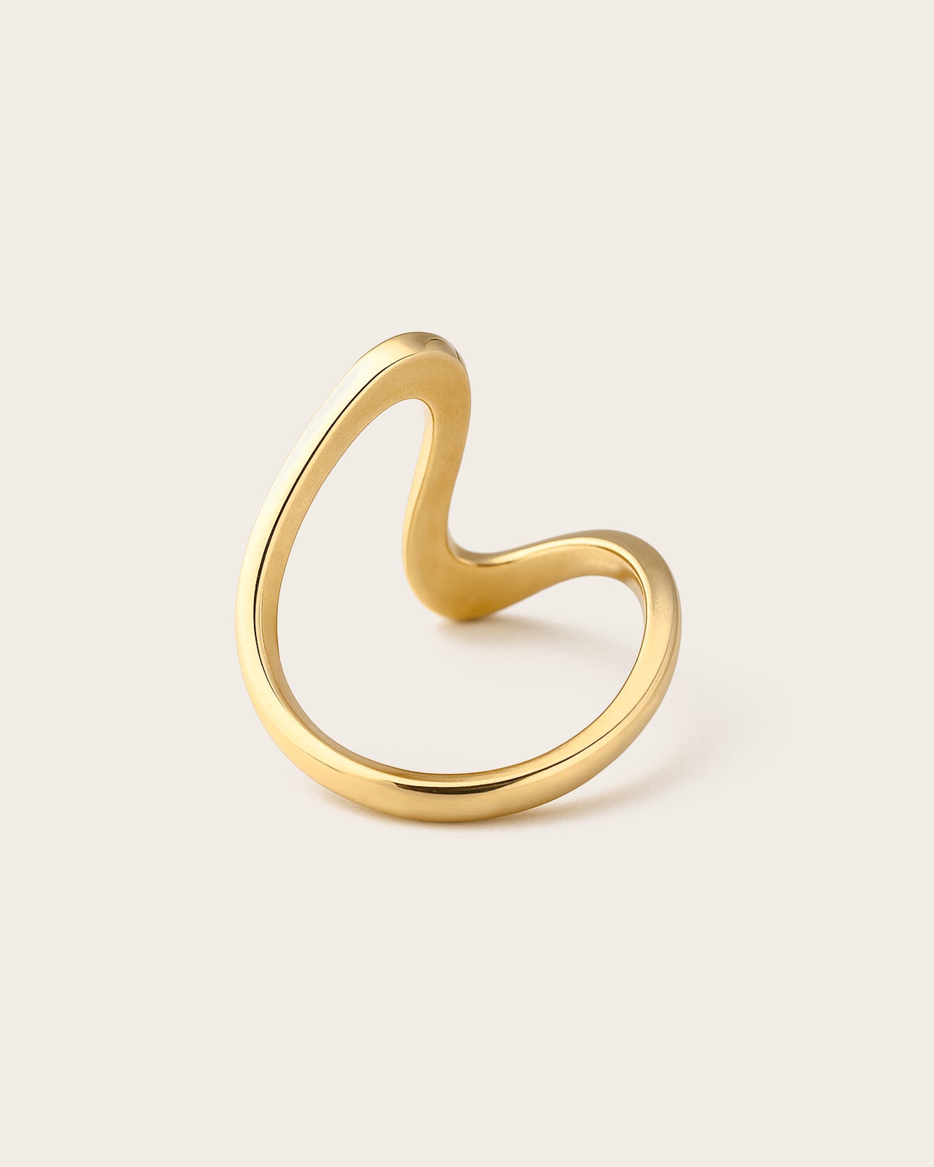 Wave of Faith Ring
